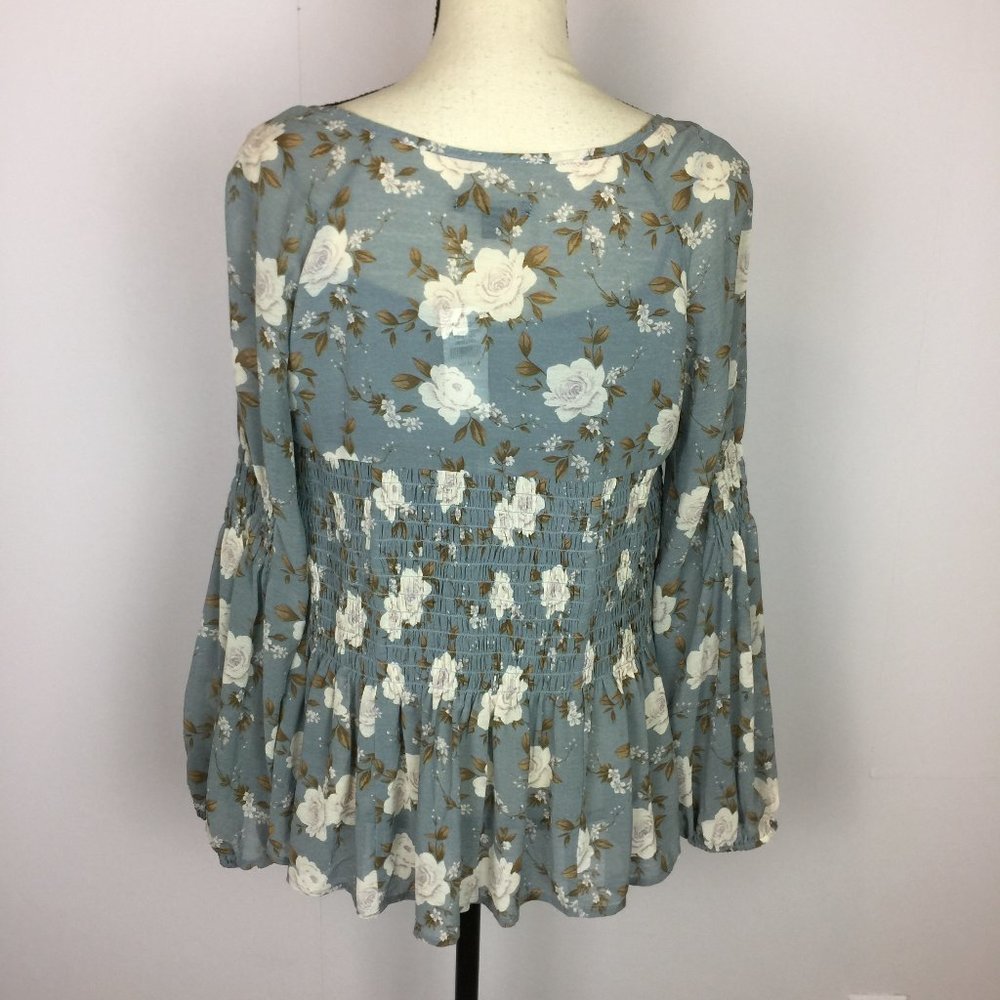 New!!! AMERICAN EAGLE Layer Blouse Top Long Sleeve - Picture 3 of 10